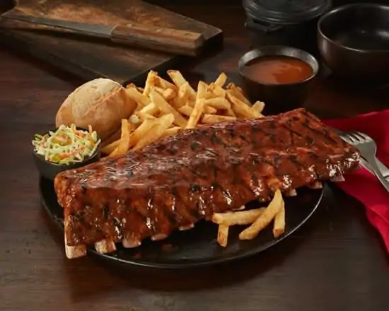 Full Rack BBQ Back Ribs - Swiss Chalet Menu